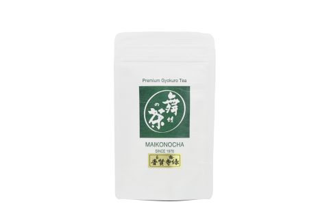 玉露 普賢寺緑の茶葉